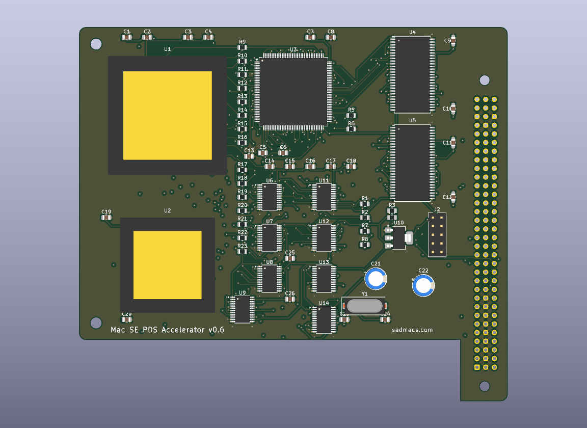 PDS Accelerator Card 3D render